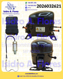 Compresor original GE - Mabe  R600 MEIZHI  60Hz  1/5  115V  EZ65H1X-U