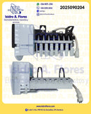 Ice Maker o ensamble fabricador de hielo original GE - Mabe Adora Inox