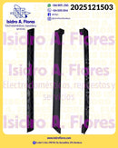 Cuerpo de manilleta o jaladera de puerta Sirius original GE - Mabe