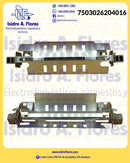 Resistencia vidrio única de 24 Cms. 9" genérica marca coldtek sirve GE