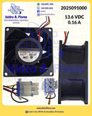 Motor evaporador genérico GE 13.6V DC reemp 26033, 10357,10341, 10356