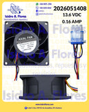 Motor  evaporador genérico 13.6V DC,  016A sirve GE V80E14MS2A3-57A611