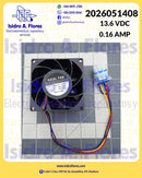 Motor  evaporador genérico 13.6V DC,  016A sirve GE V80E14MS2A3-57A611