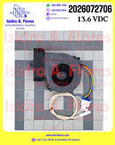 Motor abánico de ice maker original GE 13.6V, 0.105A Nidec
