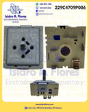 Switch interruptor infinito dual para estufa original GE