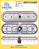 Quemador oval original GE - Mabe modelo Canada