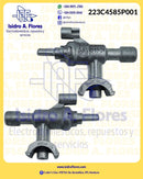 Valvula original  de quemador mabe pin corto