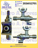 Valvula original de quemador  pin corto, Cetron,  Mbe - GE eclipse