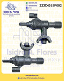 Valvula original mini con rosca quemador grande estufa a gas GE