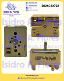 Switch infinito original Cetron, Atlas, Mabe  5.2- 6.25 Amperios 240V