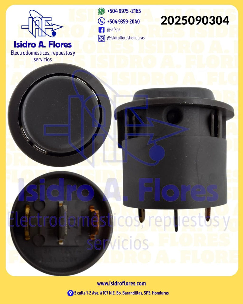 Switch interruptor dual de luz de estufa de gas GE Mabe Focaris