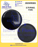 Tapa de quemador esmaltada original GE Mabe, Atlas y Cetron cocineta