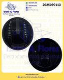 Perilla de estufa de gas negro original Mabe -GE Focaris