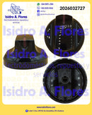 Perilla de estufa de gas original GE - Mabe, Focaris, Cetron