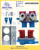 Valvula universal entrada de agua , adaptador 3/8 y 1/2