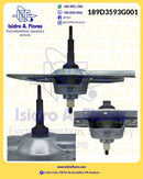Transmisión original de lavadora GE, Mabe  Amazonas 11-13KG