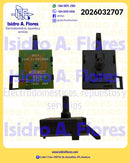 Selector de centro de lavadora  228C2139G001