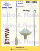 Suspensor 24"  original Mabe - GE MX color Rojo
