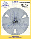 Agitador GE para lavadora de ropa