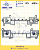 Boton original de inicio y pausa de lavadora ensamble GE Mabe  Kraken