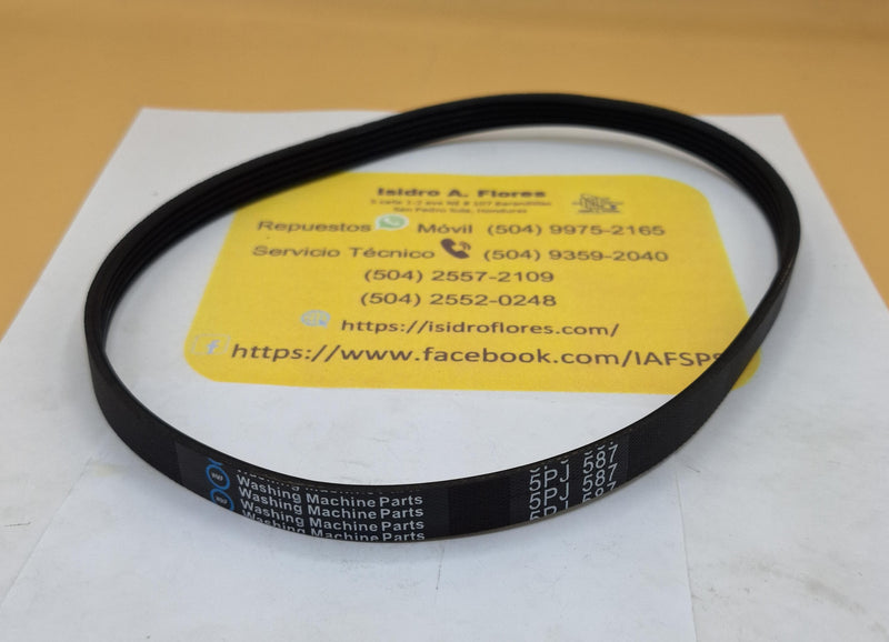 Banda marca WMP de lavadora GE kraken