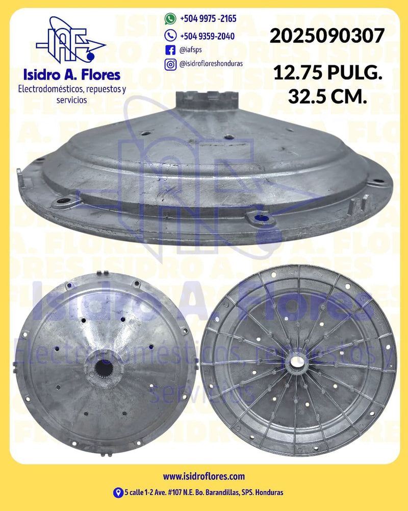 Fondo de canasta lavadora GE - Mabe Kraken original Hub CW47C