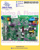 Placa electrónica de control principal de lavadora GE