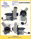 Bomba original de lavadora GE - Mabe  Kraken 120V 60Hz