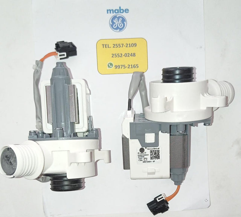 Bomba original de lavadora GE - Mabe  Kraken 120V 60Hz