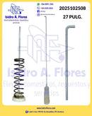 Suspensión original de lavador GE MX Varilla 27" Azul