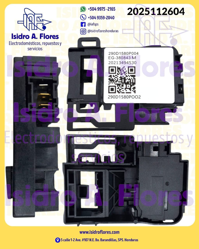 Switch blocapuerta genérico sirve GE - Mabe