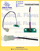 Sensor de peso genérico WMP para lavadora Mabe cable azul y rosa