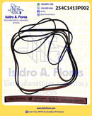 Banda de secadora original de GE - MABE