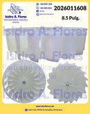 Blower de secadora  8.5"  diámetro.  original GE Mabe
