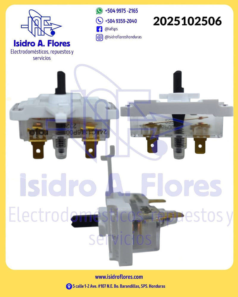 Switch star de arrranque de secadora GE