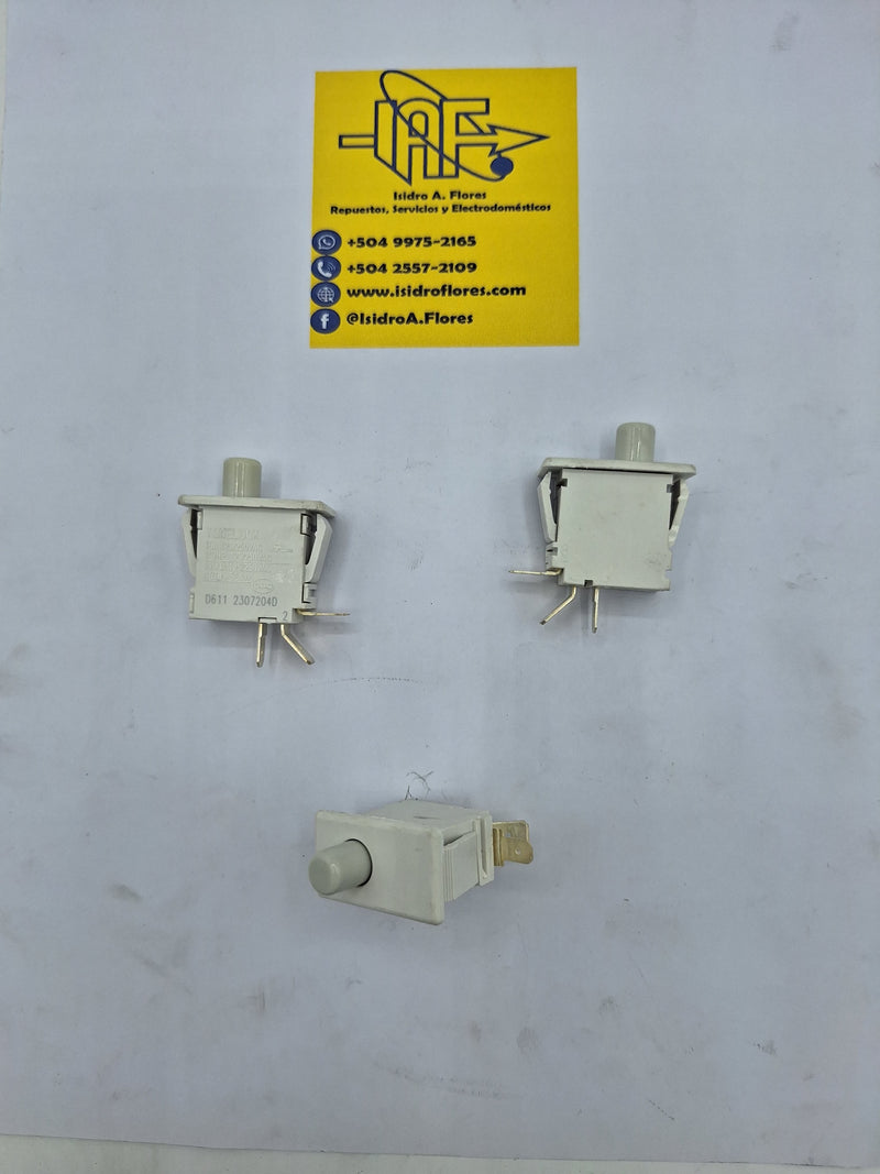 Switch Interruptor de puerta original 3 patas para secadora GE