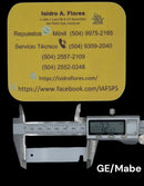 Deslizador o cojinete original  de secadora GE - Mabe 72X16MM