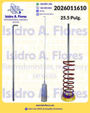 Suspensión varilla ensamble original resorte rojo  GE 25.5"
