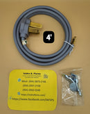 Cable de estufa 220V original GE 1.22m 4´ pata gallina 40A  Y