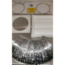 Ducto de Secadora Kit Lambro 4"X8' 1377w con ventana de pared