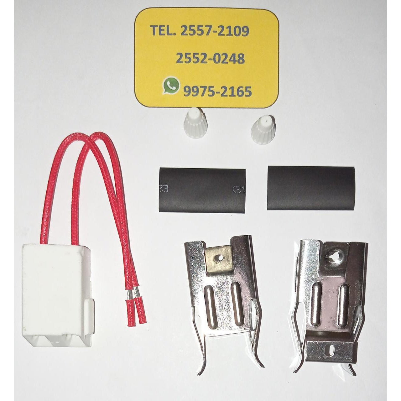 1 X Terminali In Ceramica Ad Alta Temperatura, In Porcellana, Ceramica, Connettori 18,6 X 15 X 10 Mm Per Cavo Elettrico - Foto 6