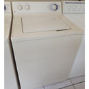 Lavadora GE mecánica dos perillas blanco hueso