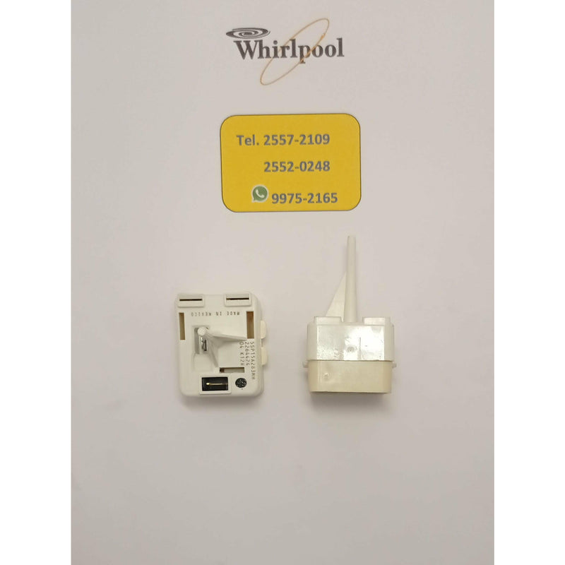Relay arrancador original para refrigeradora Whirlpool 2265938