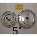 Quemador eclipse con tubo jumbo 5" sin tapa sirve Mabe