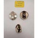 Perilla de quemador de estufa de gas tipo acero inoxidable sirve Mabe