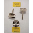 Perilla quemador estufa de gas Niquelado 60mm largo hacia abajo