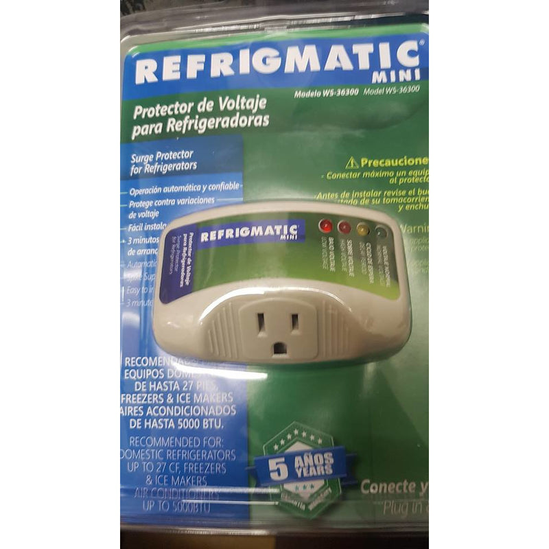 Protector de voltaje de refrigeradora marca Refrigmatic