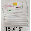 Resistencia tubular aluminio refrigerador LG orignal 150W 127V 