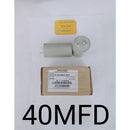 Capacitor original 40UF +5% 250V lavadora ELX Brasileña remp 64188913