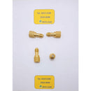 Adaptador con Check R410A 5/16 Macho 1/4 hembra